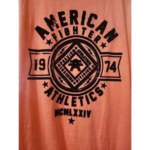 NWT American Fighter Orange Heather Tank Top Chestnut Premium 3xl Affliction